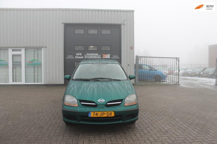 Nissan Almera Tino 1.8 Comfort, Auto's, Nissan, 1345 kg, Stof, Beige, 4 cilinders