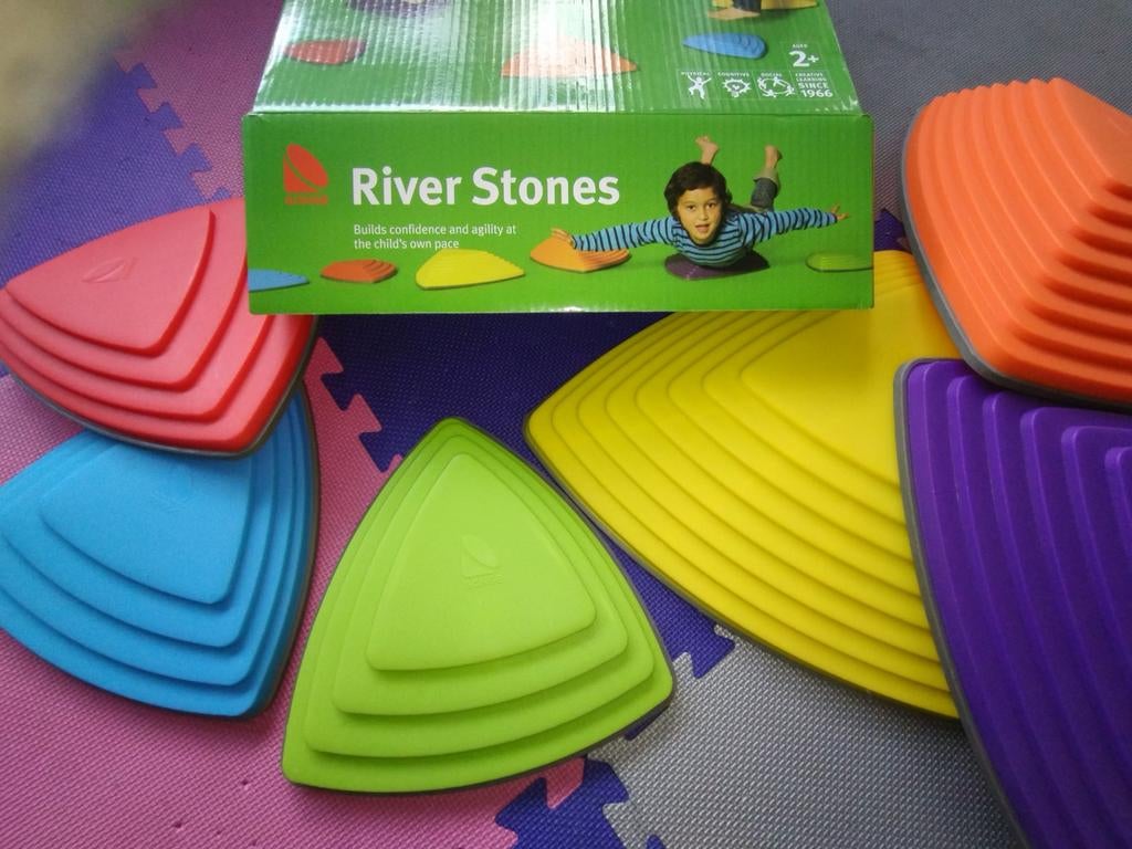 Gonge River Stones - Balans en Coördinatie Speelgoed, Kinderen en Baby's, Ophalen of Verzenden, Zo goed als nieuw, Jongen of Meisje