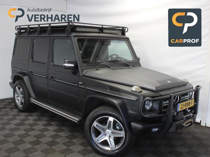 Mercedes-Benz G-Klasse 500 St.Wagon CLIMATE | CRUISE | LMV |, Auto's, Mercedes-Benz, Bedrijf, Te koop, G-Klasse, 4x4, ABS, Airbags