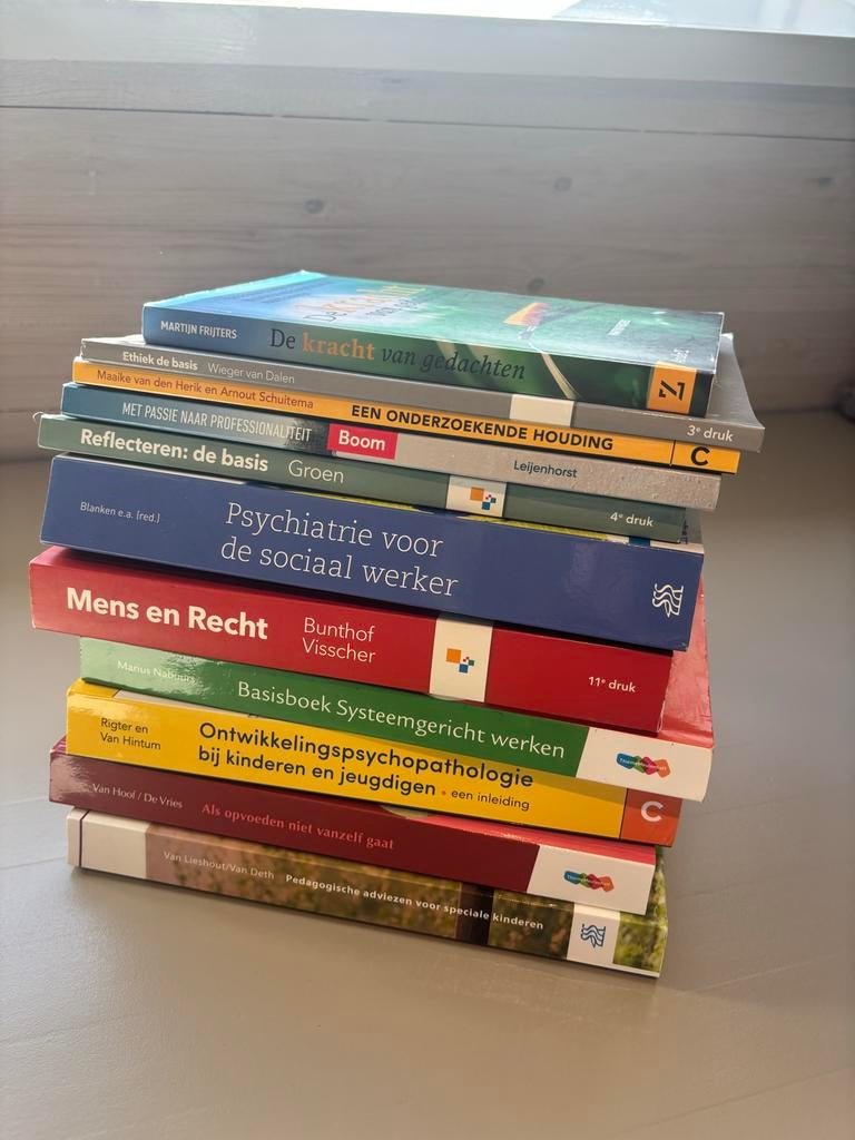 Social Work Boeken - Diverse Titels voor Studie en Praktijk, Ophalen of Verzenden, Gamma, Zo goed als nieuw, HBO