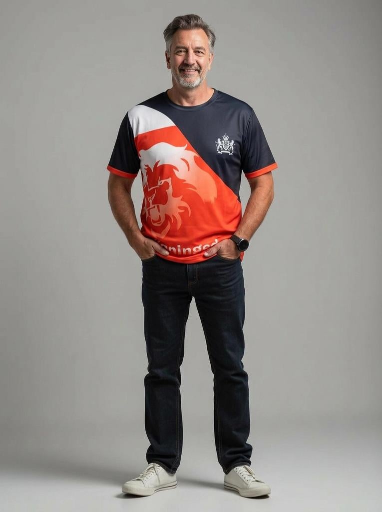 Koningsdag T-shirt Oranje Leeuw, Onbekend, Nieuw, Ophalen of Verzenden, Overige maten