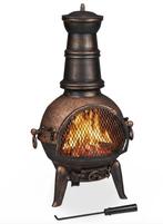 Tuinhaard brons van gietijzer en staal (nieuwprijs €105), Tuin en Terras, Ophalen, Nieuw