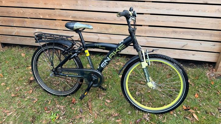 Batavus Snake Kinderfiets 24 inch, Fietsen en Brommers, Fietsen | Jongens, Gebruikt, 24 inch, Handrem, Ophalen