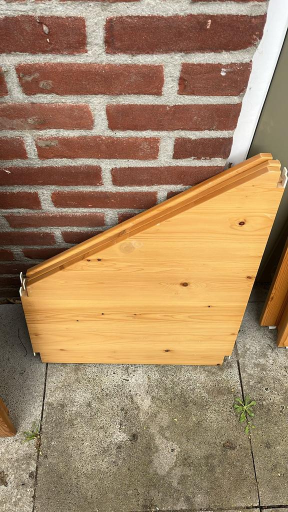 Set van drie hoekplanken lundia   59 bij 50 cm, Ophalen of Verzenden, Zo goed als nieuw