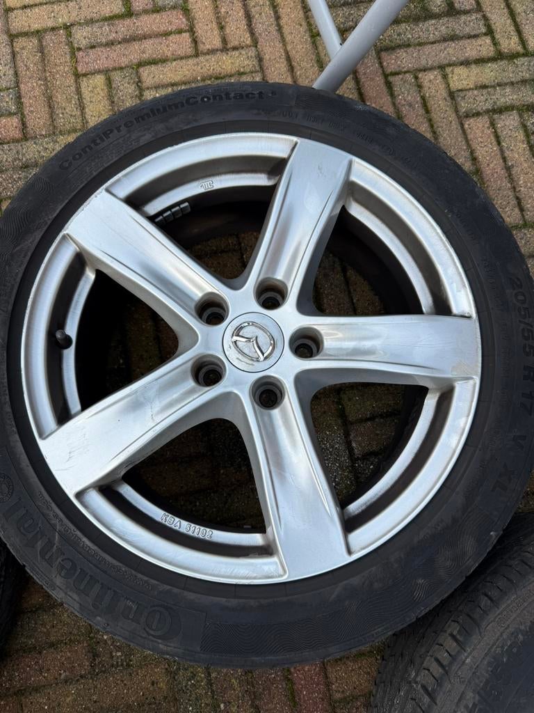 Banden met velgen Mazda 6, Auto-onderdelen, Ophalen of Verzenden