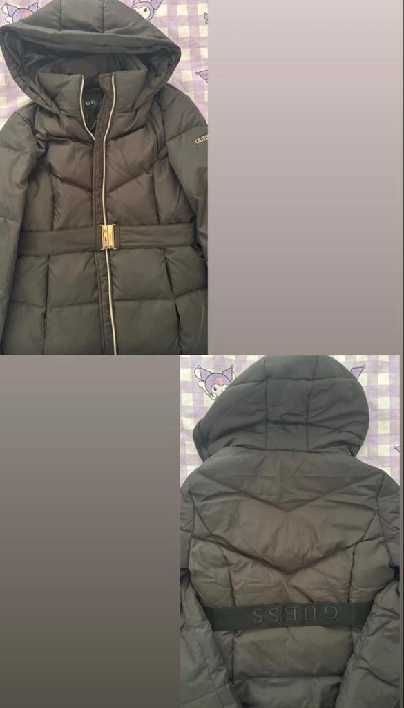 Zo goed als nieuwe Guess jas, maat S, Kleding | Dames, Jassen | Winter, Ophalen of Verzenden, Zo goed als nieuw, Maat 36 (S), Zwart