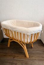 Childhome Rotan Wieg – complete set met omrander & matras, Kinderen en Baby's, Babywiegjes en Ledikanten, Ophalen, Zo goed als nieuw