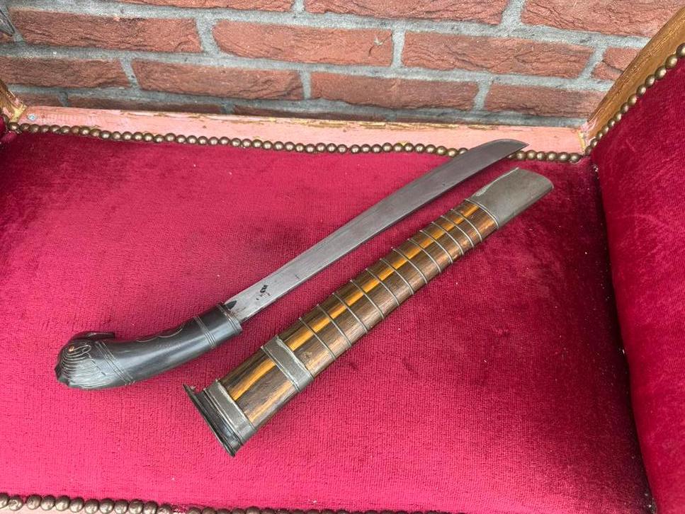 mooie Balinese Pedang bentok/ golok, Ophalen of Verzenden, Overige soorten, Azië, Zwaard of Sabel