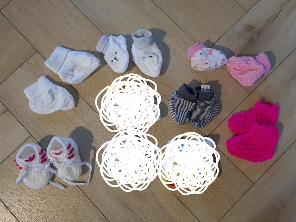 Leuke set babysokjes en schoentjes in maat 15/16., Kinderen en Baby's, Babykleding | Schoentjes en Sokjes, Ophalen of Verzenden