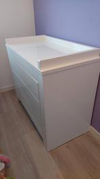 Kidsmill Alaska Commode & Ledikant hoogglans wit, Ophalen, Zo goed als nieuw, Jongetje of Meisje