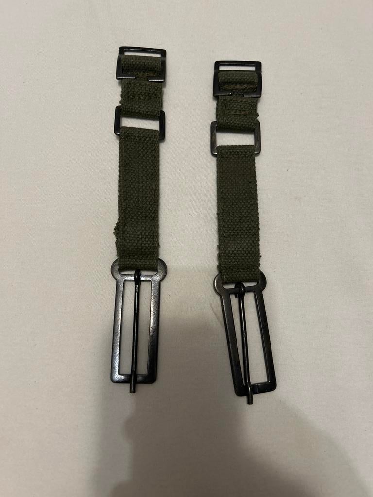 2 KL bokkentuig stukken, Ophalen of Verzenden, Landmacht, Nederland, Overige typen