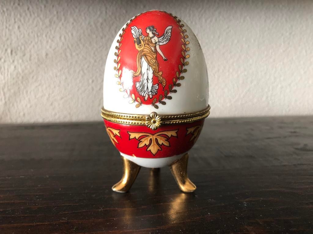 Sierraden opbergdoosje Faberge ei, Ophalen of Verzenden