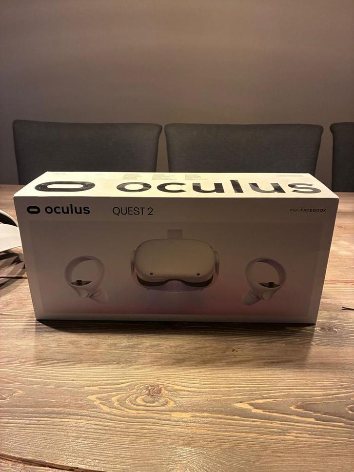 Oculus Quest 2 VR-bril 128GB - Zo goed als nieuw, Spelcomputers en Games, Virtual Reality, Zo goed als nieuw, Overige platformen