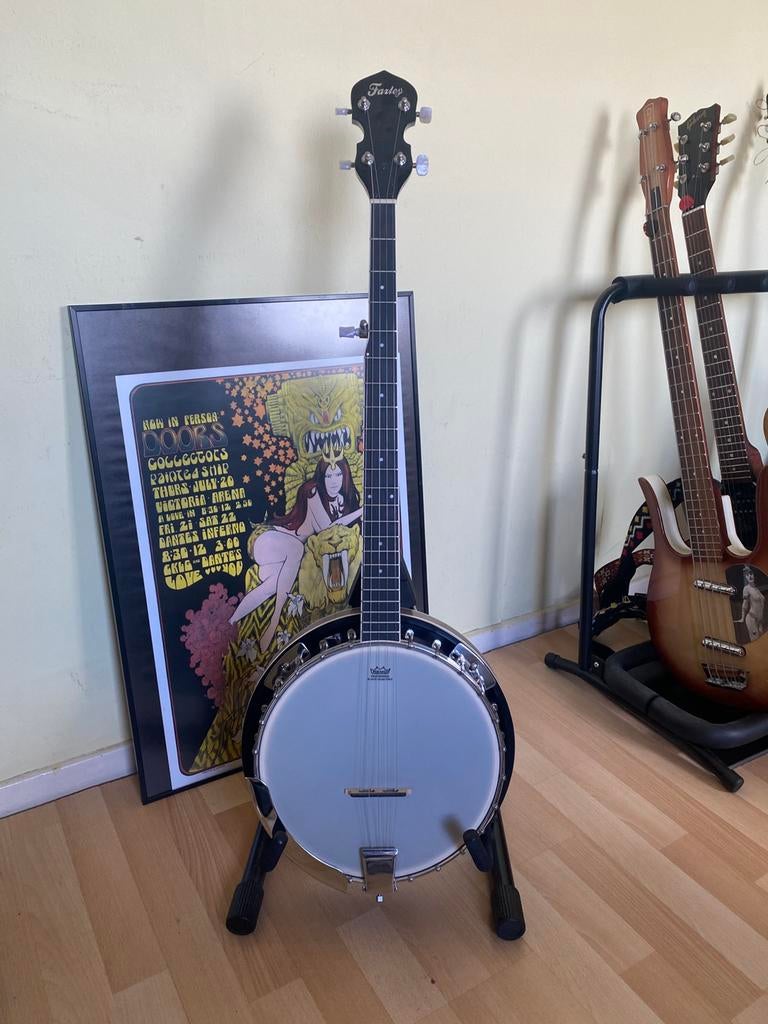 Fazley banjo 5-snarig, Muziek en Instrumenten, Snaarinstrumenten | Banjo's, Ophalen, Zo goed als nieuw, 5-snarige of Bluegrassbanjo