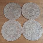 Jute placemats Home creation 37 cm, Ophalen of Verzenden, Gebruikt, Beige, Placemat
