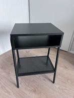 2x nachtkastje zwart, Ophalen of Verzenden, Zo goed als nieuw, Minder dan 45 cm, Minder dan 55 cm