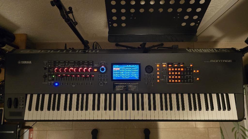 Yamaha Montage 8 in perfecte staat, Muziek en Instrumenten, Synthesizers, Ophalen, Gebruikt, 88 toetsen, Yamaha