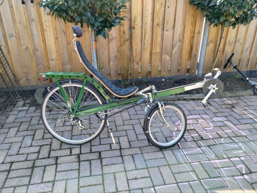 Alligt Modern Ligfiets- ook voor lange rijders (190cm), Fietsen en Brommers, Ophalen, Gebruikt, Overige merken