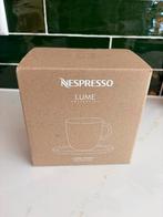 Nespresso Lume Lungo Kopjes - Nieuw in Doos, Keramiek, Nieuw, Ophalen of Verzenden, Effen