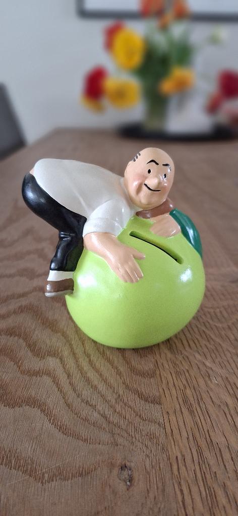 Lambiek spaarpot, Verzamelen, Stripfiguren, Ophalen of Verzenden, Suske en Wiske, Zo goed als nieuw, Beeldje of Figuurtje