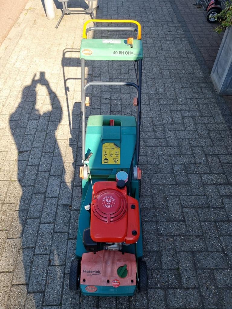 Brill Hattrick 40 BH OHV Benzine Grasmaaier met Honda Motor, Ophalen, Cirkelmaaier, Nieuw, Brill