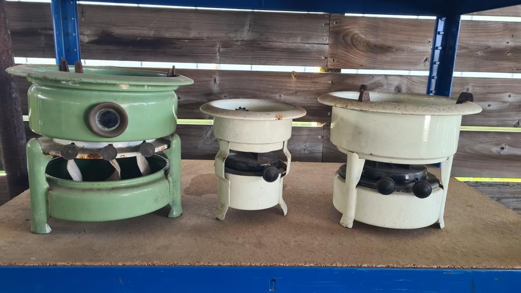 Petroleum stellen, Ophalen