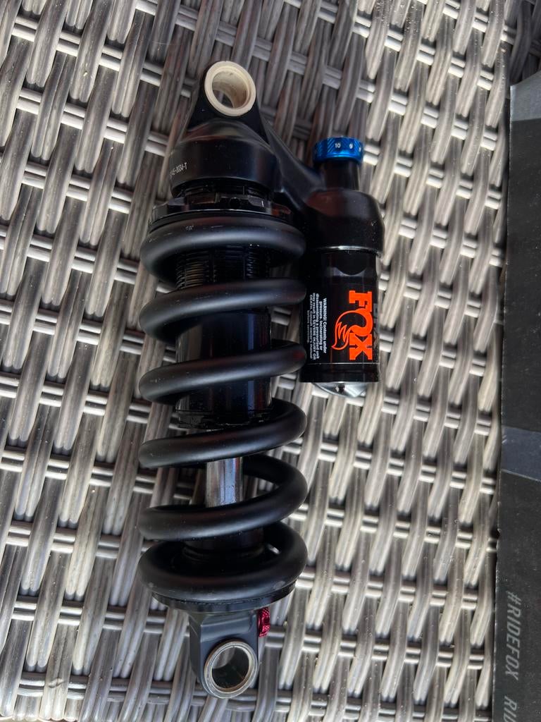 FOX DHX 190x45 metric Coil Shock (700 lbs spring), Gebruikt, Overige typen, Ophalen of Verzenden, Aluminium