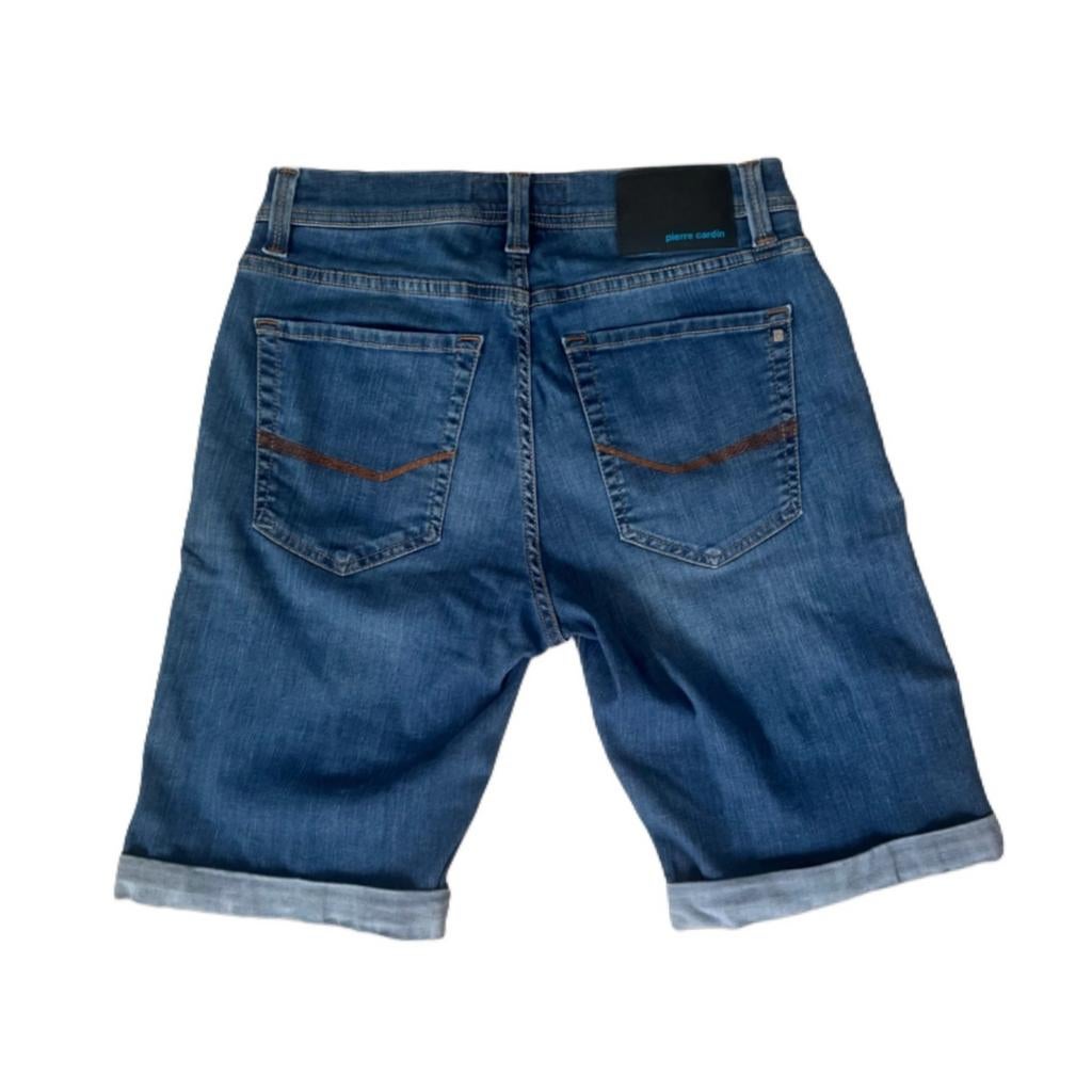 Vintage Stijlvolle Pierre Cardin Future Flex Bermuda W32 / M, Kleding | Heren, Spijkerbroeken en Jeans, Zo goed als nieuw, W32 (confectie 46) of kleiner