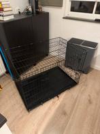 Bench, draadmetaal, zwart, Dieren en Toebehoren, Ophalen, Hondenkennel, Gebruikt, 65 tot 100 cm