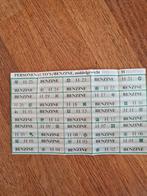 Benzinebonnen 1973/1974 - Historisch document, Verzamelen, Ophalen of Verzenden