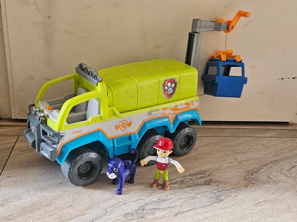 * paw patrol Jungle terreinwagen ( zonder licht en geluid), Ophalen of Verzenden
