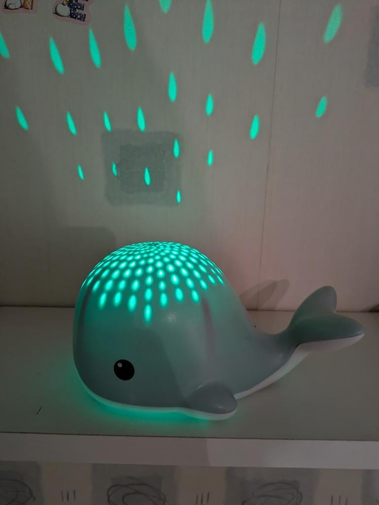 Zazu Walvis Wally Muziekdoosje met Projector, Ophalen of Verzenden, Zo goed als nieuw, Overige typen, Met licht