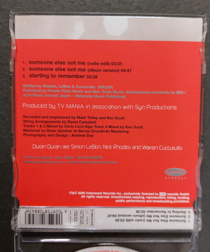 Duran Duran CD-SINGLE Someone Else NIEUW, Verzenden, Maxi-single, 1 single, Pop