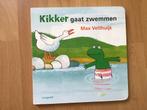 Kikker gaat zwemmen, kartonnen boekje., Boeken, Ophalen of Verzenden, Zo goed als nieuw, Fictie algemeen