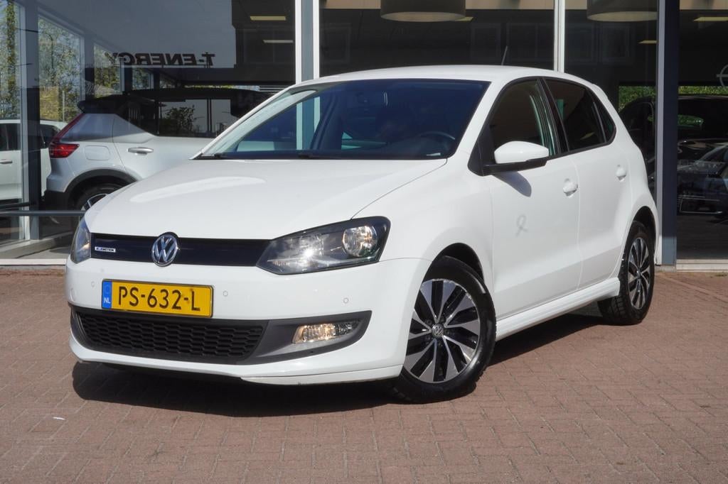 Volkswagen Polo 1.0 BlueMotion Edition 5deurs | Airco | 2017, Voorwielaandrijving, Stof, 95 pk, Wit