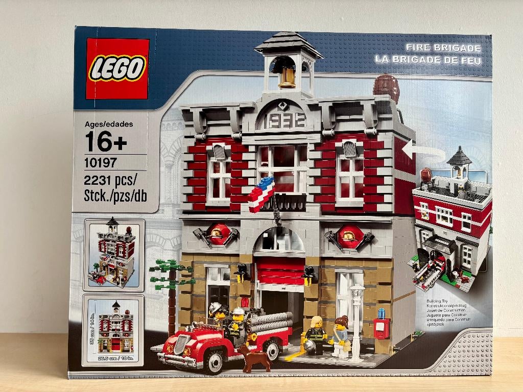 Lego Creator Expert 10197 Fire Brigade Nieuw!, Nieuw, Ophalen of Verzenden, Compleet, Lego