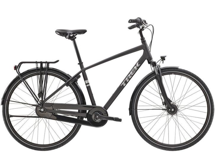 TREK District 1 Equipped MATTE DNISTER BLACK XL 55cm XL 2023, Fietsen en Brommers, Fietsen | Heren | Herenfietsen, Nieuw, Overige merken