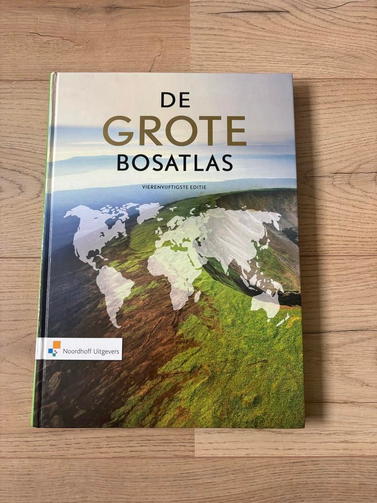 De Grote Bosatlas (54e editie) - Zo goed als nieuw, Boeken, Atlassen en Landkaarten, Bosatlas, 2000 tot heden, Ophalen of Verzenden