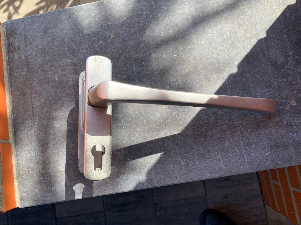 Kruk schuifpui, Doe-het-zelf en Verbouw, Kozijnen en Schuifpuien, Gebruikt, 225 cm of meer, Aluminium, Ophalen of Verzenden
