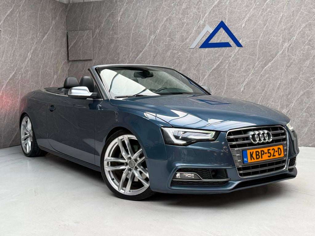 Audi S5 Cabriolet 3.0 TFSI S5 333 PK / ACC / B&O, Auto's, Audi, Gebruikt, 2995 cc, Cabriolet, Leder