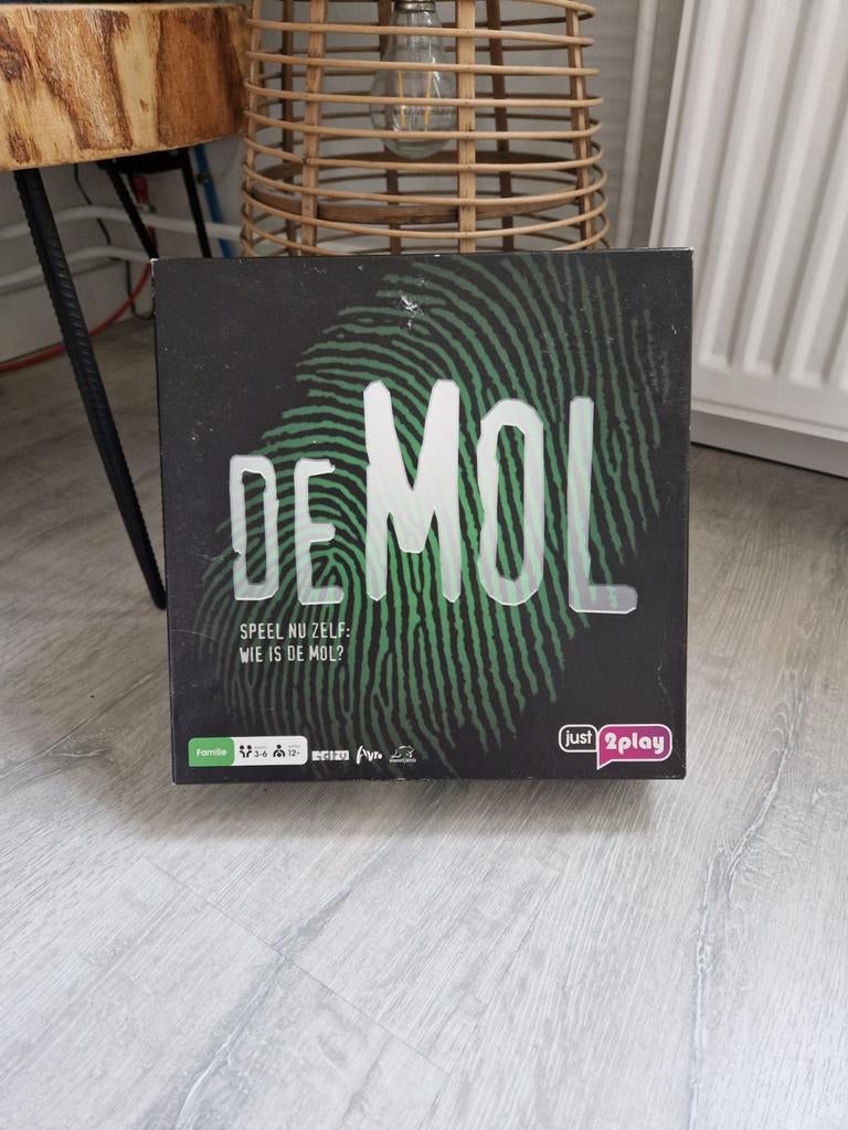 De Mol bordspel / delen nog in folie, Drie of vier spelers, Ophalen of Verzenden, Zo goed als nieuw