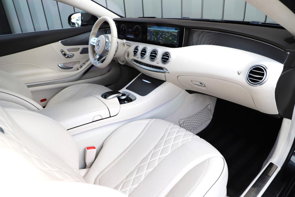 Mercedes-Benz S-Klasse Coupé 560 4-Matic V8 | 470PK | Desig, Auto's, Mercedes-Benz, Automaat, Gebruikt, Met garantie (alle), 4 stoelen