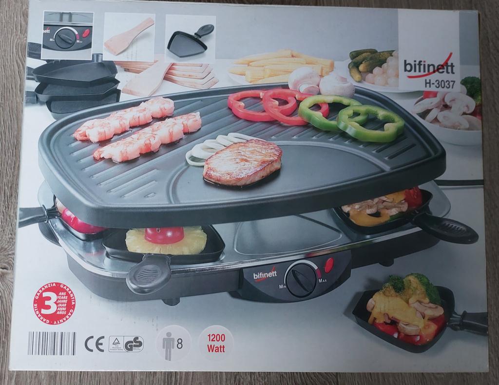 ZGAN gourmetstel zonder pannetjes, Witgoed en Apparatuur, Gourmetstellen, Ophalen of Verzenden, Zo goed als nieuw, 4 t/m 7 personen