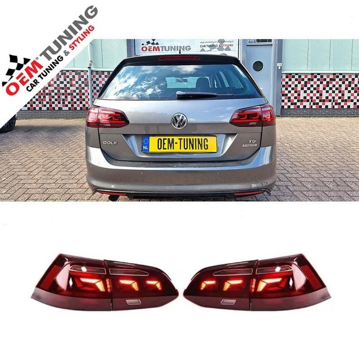 LED ACHTERLICHTEN geschikt voor GOLF 7 Variant | 13–20 |, Auto diversen, Tuning en Styling, Ophalen of Verzenden