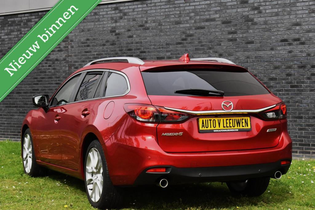 Mazda 6 Sportbreak 2.0 Nakama Bosé NAVI/DODEHOEK DET/NAVI/E, Auto's, Mazda, 1998 cc, Gebruikt, 4 cilinders, 6 sportbreak