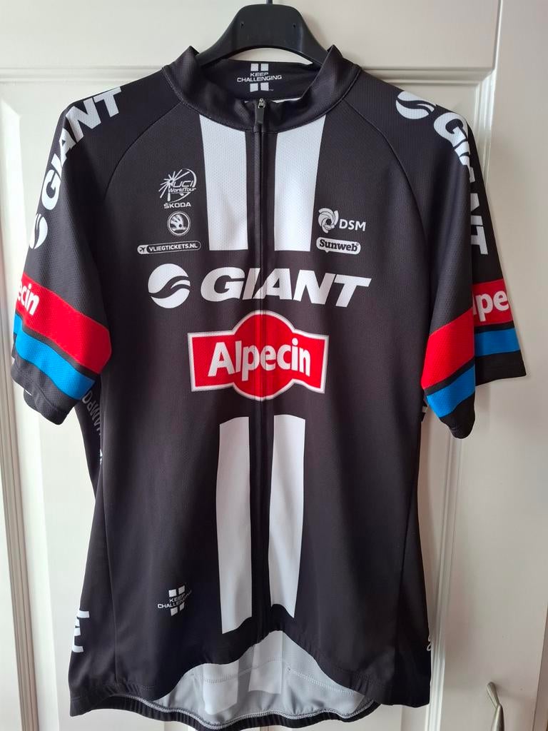 Giant Alpecin Wielershirt Maat L, Ophalen of Verzenden, Zo goed als nieuw, Kleding
