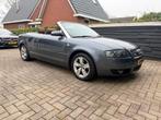 Audi A4 3.0 V6 162KW Quattro Cabrio AUT 2004 Grijs, Automaat, Zwart, Cabriolet, 4 stoelen