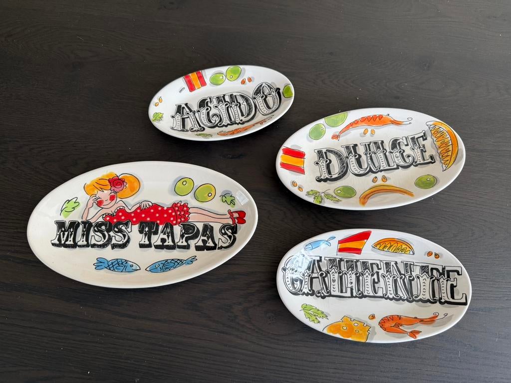 Blond Amsterdam tapas schaaltjes, Huis en Inrichting, Keuken | Servies, Ophalen, Gebruikt, Blond Amsterdam, Bord(en)