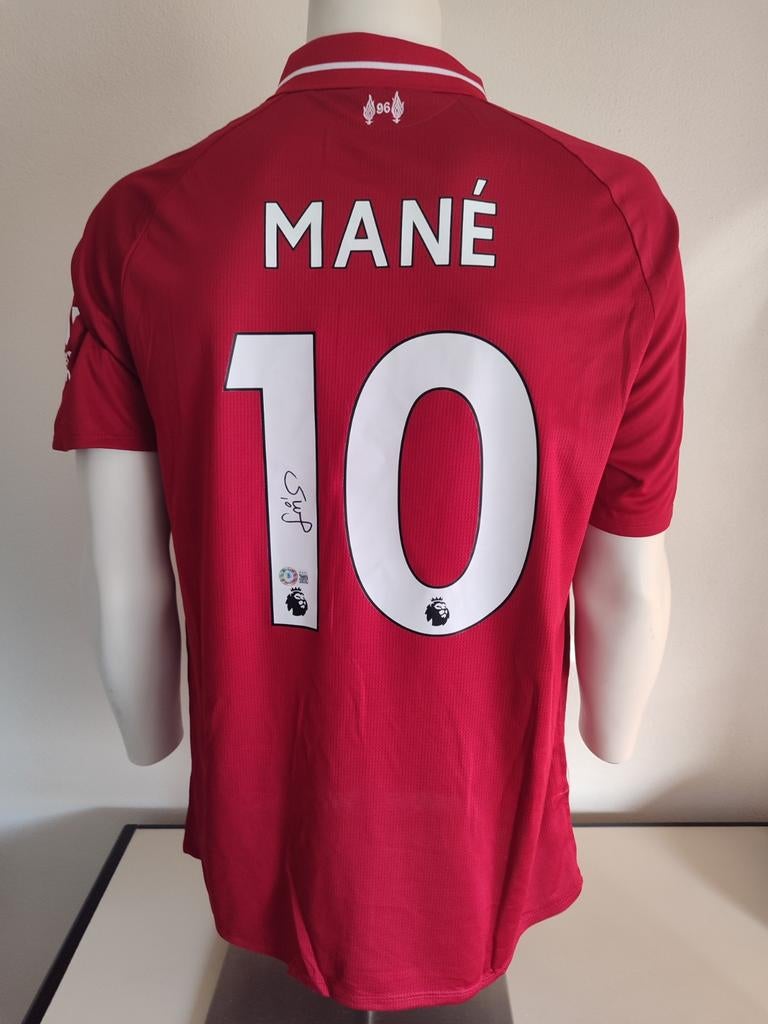 Liverpool shirt gesigneerd door Sadio Mané met Certificaat, Ophalen of Verzenden, Nieuw, Buitenlandse clubs, Shirt