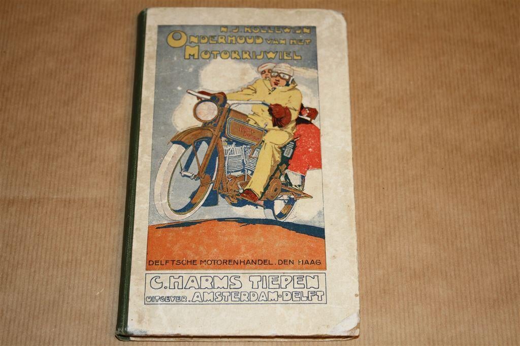 Het onderhoud van het motorrijwiel - 1919 !!, Boeken, Ophalen of Verzenden, Gelezen